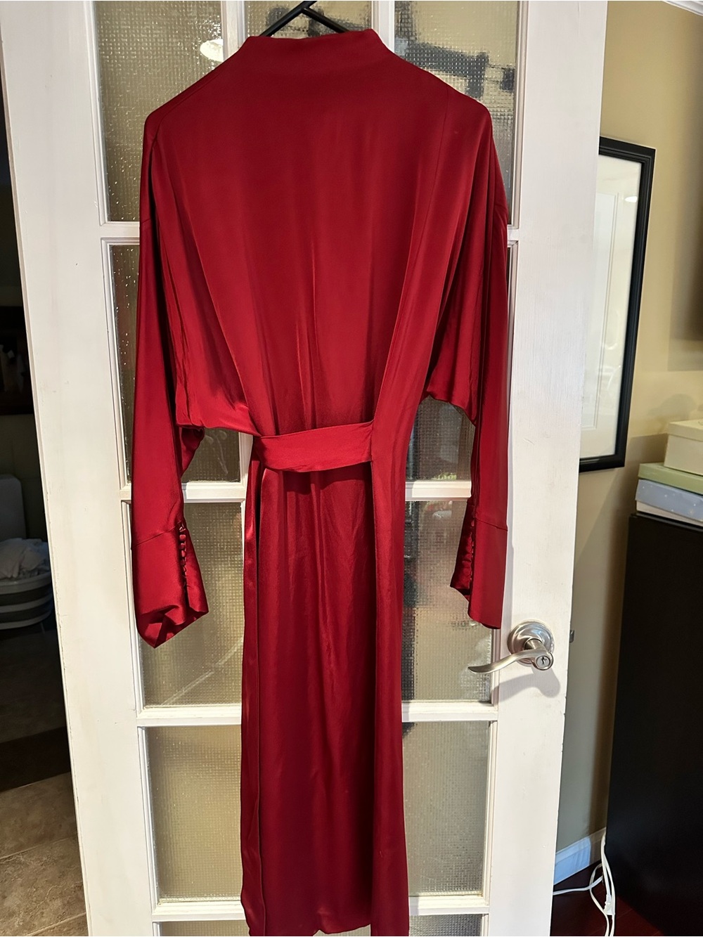 Zara satin dress